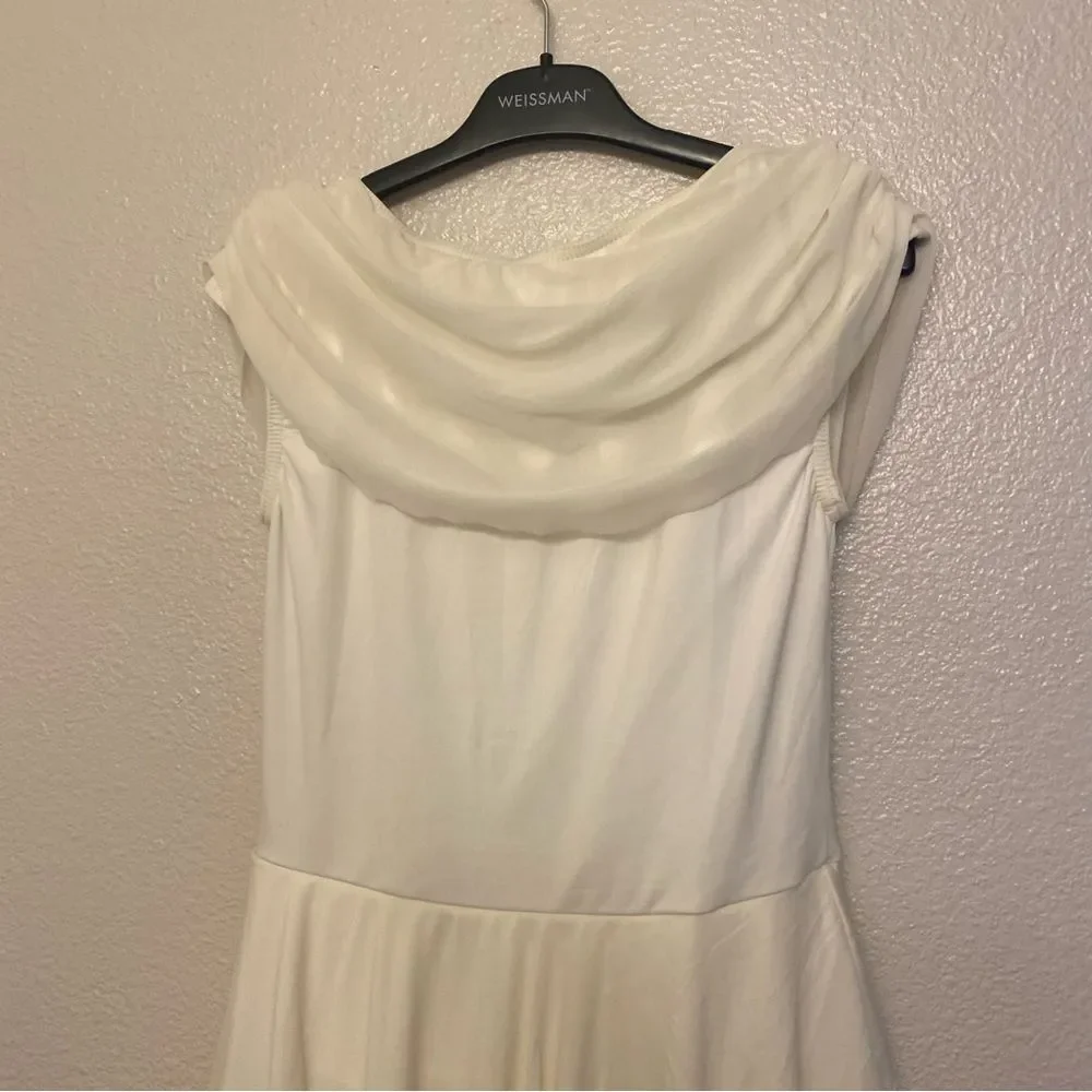 WEISSMAN Dance costume dress ballet lyrical white Coppelia 13354 LC-large child